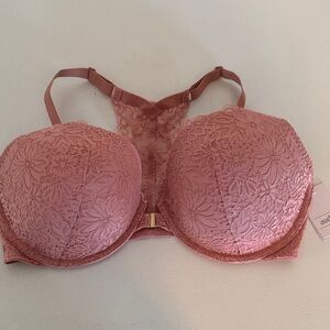 Auden Floral Lace Push-up Bra in Pink 38DD
